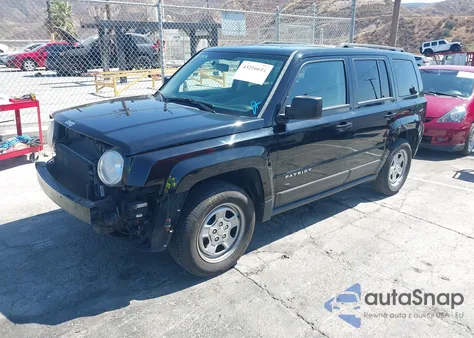 2015 Jeep Patriot Sport из США, поврежденный, VIN 1C4NJPBB4FD329652